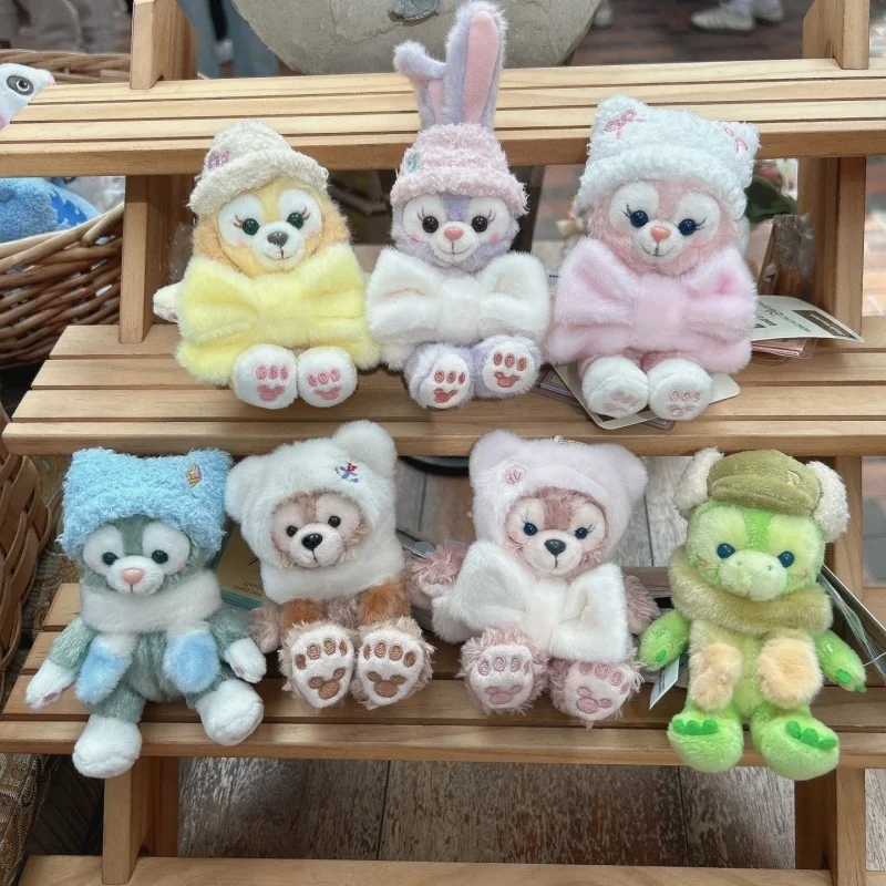 

Плюшевый брелок Disney 2025: Зимние теплые фигурки Линабелл, Стеллалу, Куккиэнн, Шеллимей — подвеска для сумки, подарок для девушки