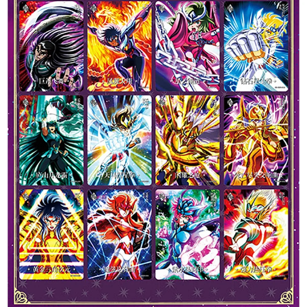 Kayou saint seiya saint tuch erwachen kartens ammlung anime klassische charakter kombination ssr karten peripherie kinder geschenk spielzeug