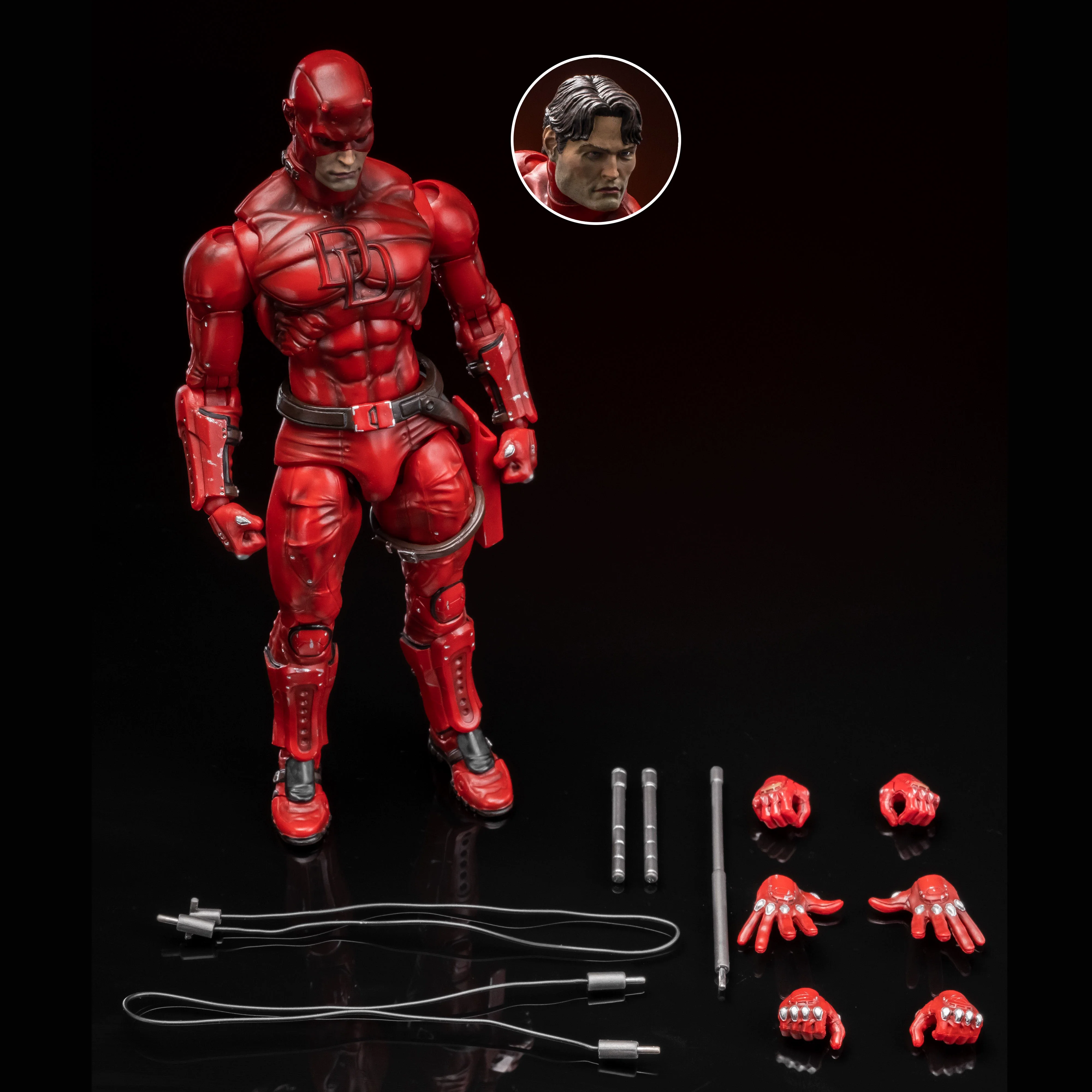 Neue Ct Toys Daredevil Figur Mafex 223 Shf Ko Daredevil Comic-Version Actionfigur PVC-Figur Statue Spiderman Colletion Geschenk