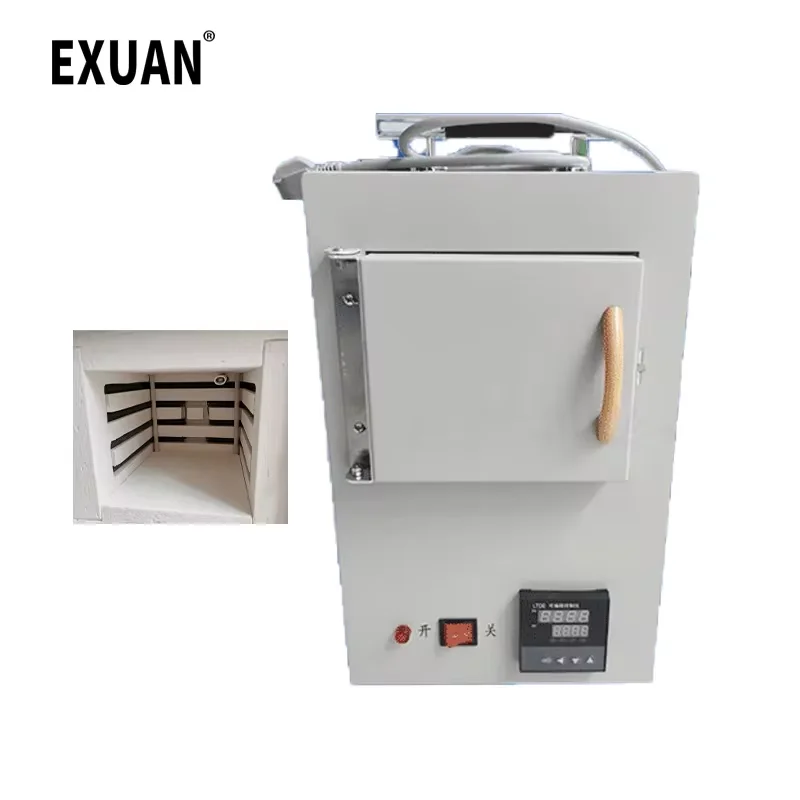 High-quality laboratory small electric furnace / 1.5kw enclosed ceramic fiber muffle furnace / laboratory small electric furnace