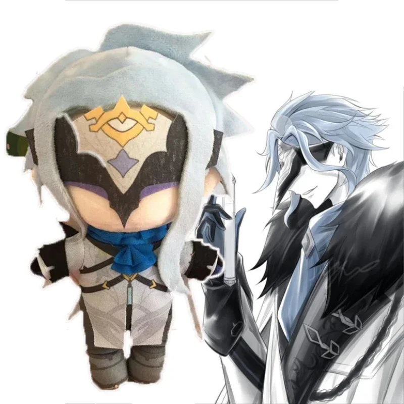 20cm Game Genshin Impact Plush Toys Fatui Doctor Dottore Plushie Doll Lynette Freminet Xianyun Charlotte Cosplay Stuffed Pillows