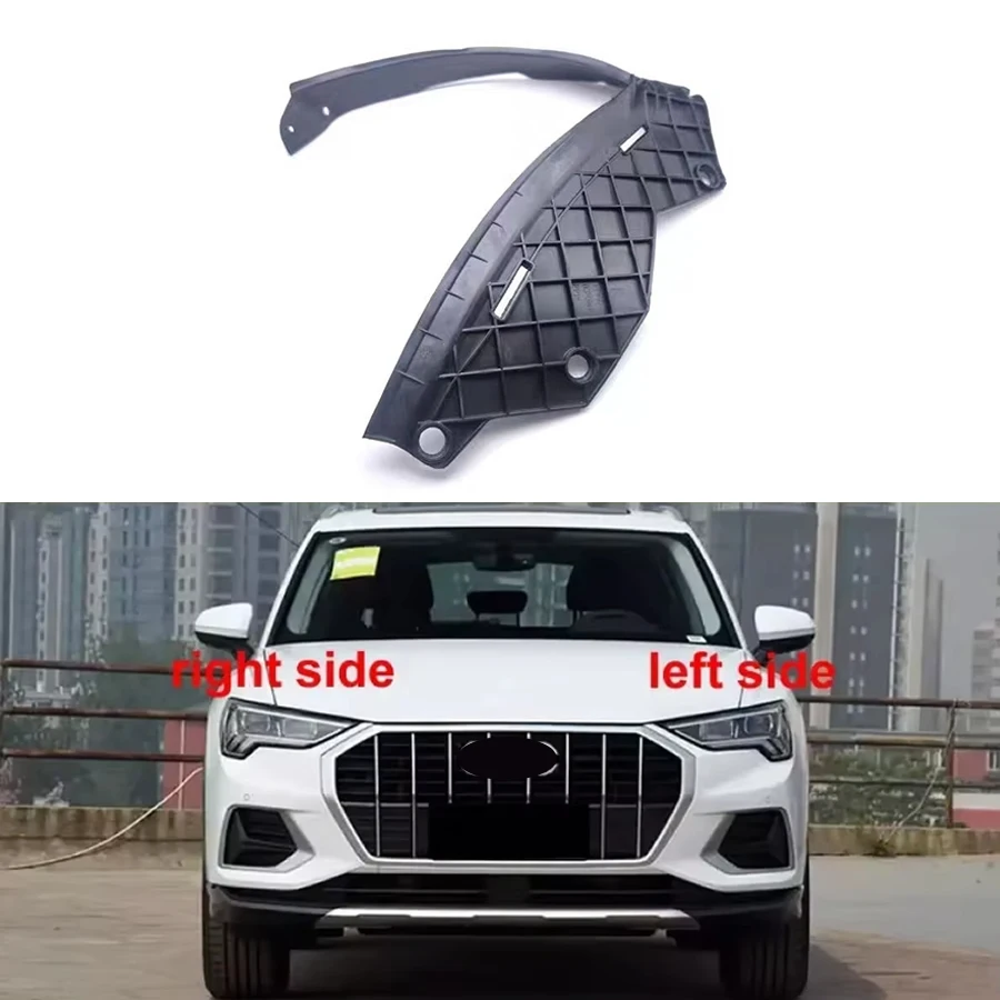 For Audi Q3 2019 2020 2021 Car Accessories Headlight Rubber Sealing Strip Waterproof Pad Trim Headlamp Decorative Strips