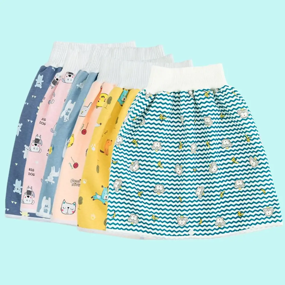 

Diapers Nappy Changing Children Underwear Cotton Pant Skirts Sleeping Bed Clothes 2 in 1 Diaper Baby Diapers Training Pants