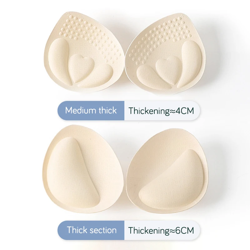 1Pair Women Outer Expansion Chest Pad Small Chest Flat Chest A Cup Special Thickened Bra Pad