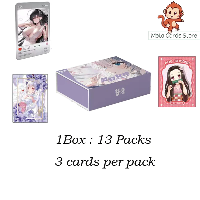 Wholesale Goddess Story Card ACG GOODES Hobby Anime Party Collection Card SSP SSR Rare Game Card Doujin Booster Box Toy Gifts