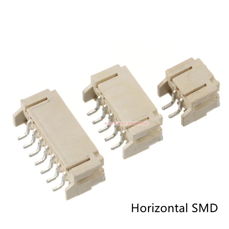 50/20Pcs JST PH2.0mm 2/3/4/5/6/7/8/9/10 Pin Horizontal Paste Vertical Patch Pin Holder SMT Connector 2.0MM Pitch Male SMD