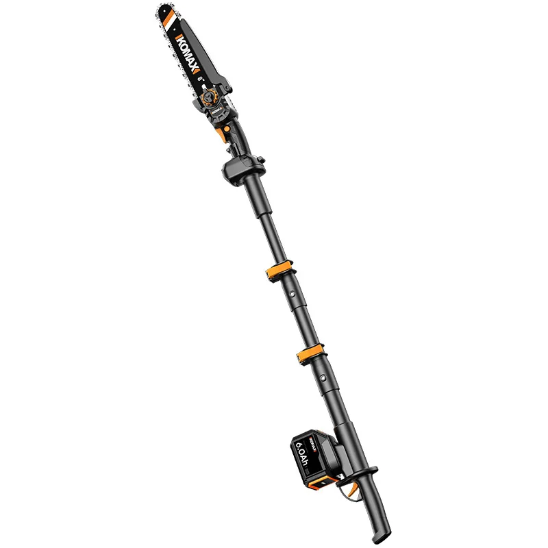 Lithium Battery Rod Saw, Electric Pruning Machine, Rechargeable, Multifunctional, Extended Rod, Telescopic