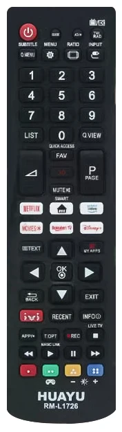 HUAYU KL RM- L1726 FOR LG LCD-LED TV controller