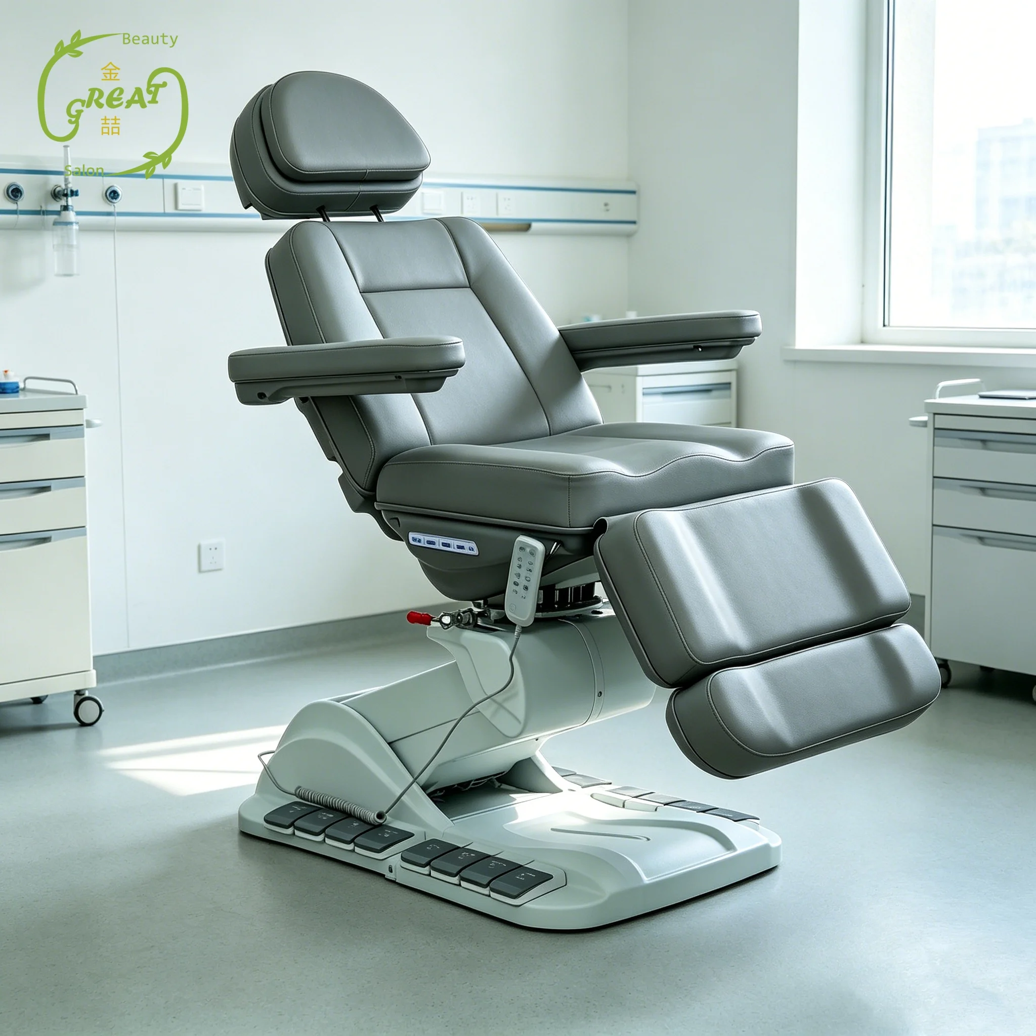 Electric Aesthetic Clinic Cosmetic Table Facial Bed Chair Beauty Bed Facial Treatment Chair Beauty Lash Bed Facial Spa Massage