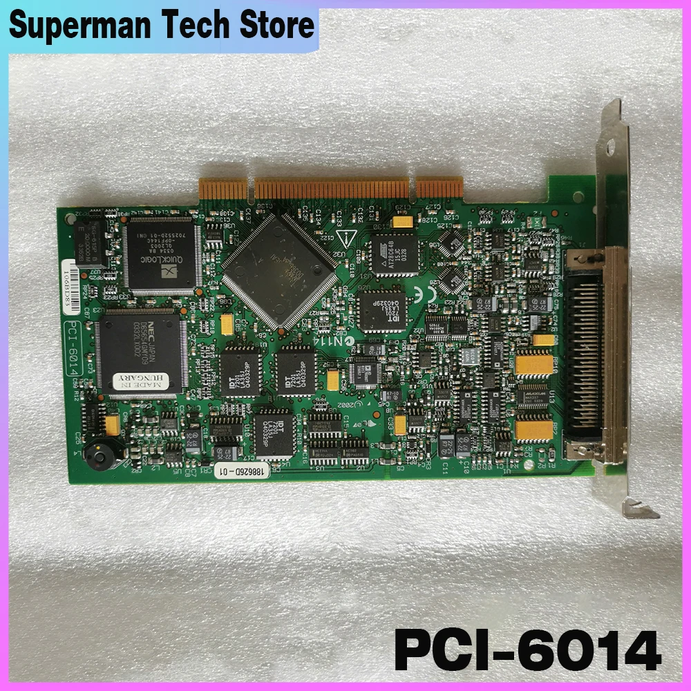 

Для сбора данных N I, карта DAQ, многофункциональное оборудование для сбора данных PCI-6014