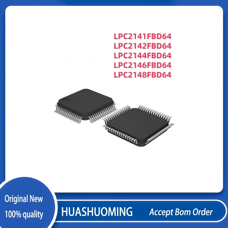 NEW 1Pcs/LOT  LPC2141FBD64   LPC2142FBD64  LPC2144FBD64  LPC2146FBD64  LPC2148FBD64  LQFP-64 
