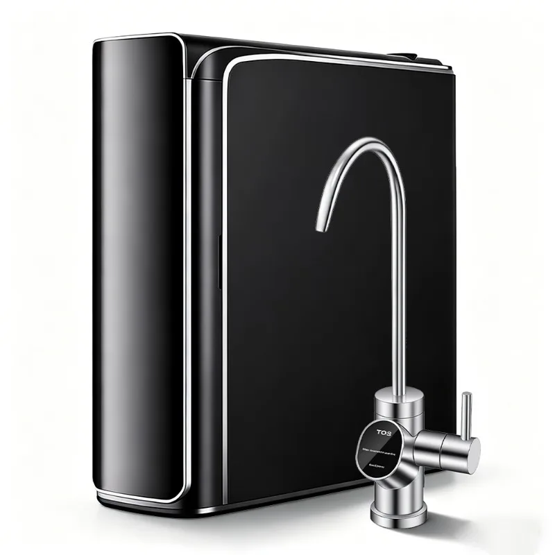 Household Sink Reverse Osmosis System 11 Stage Tankless Water Filter 800 GPD Capacity TDS/PFOS&PFOA Reduction Dual RO Membranes