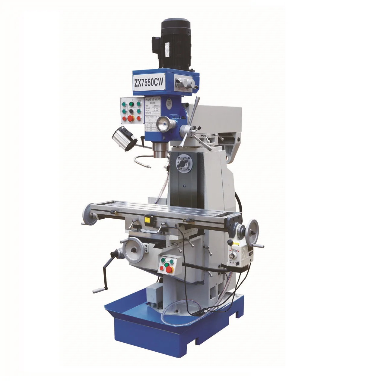 for Universal Vertical milling drilling machine ZX7550C,ZX7550CW