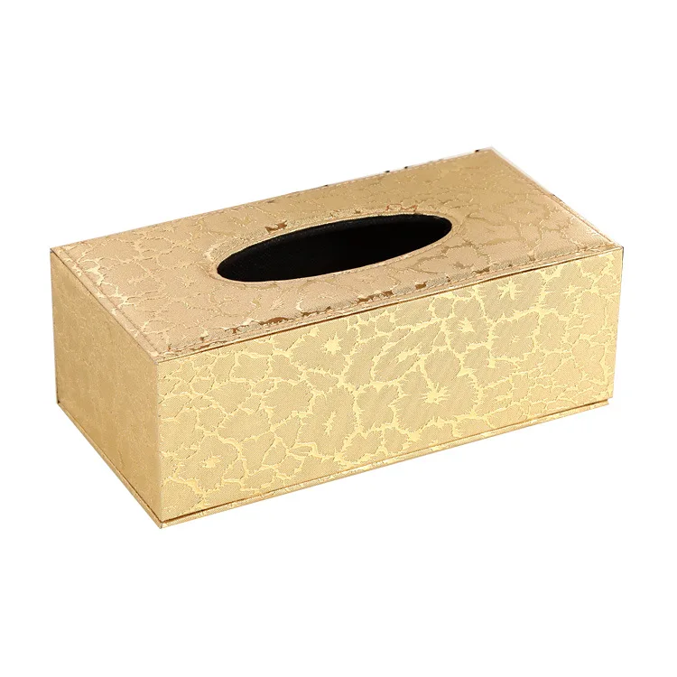 

Leather PU Tissue Box, Creative Paper Drawer Box, European Napkin Storage Box, Manufacturers Wholesale Customized