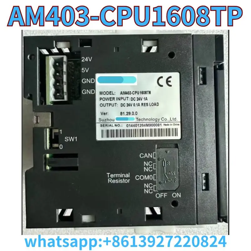 Módulo usado AM403-CPU1608TP teste OK Transporte rápido