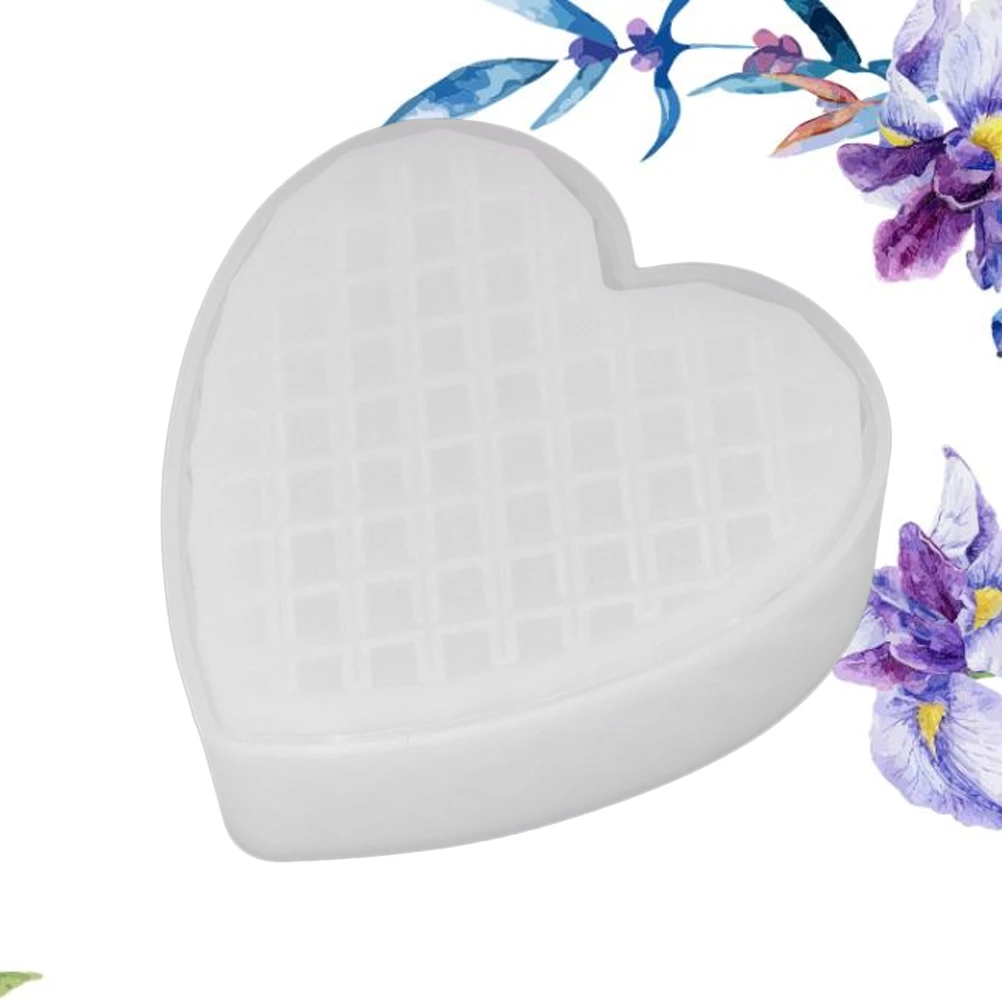 

Silicone Heart Shaped Storage Box Mold for Jewelry Epoxy Resin Craft Soap Making Container Flexible Safe Material Home