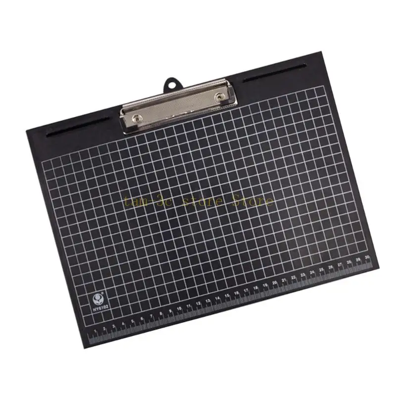 กระดานวาดภาพพร้อมคลิปโลหะต่ำและแท็บเล็ตสำหรับเขียนสำนักงานแบบมีรูแขวน D0UA