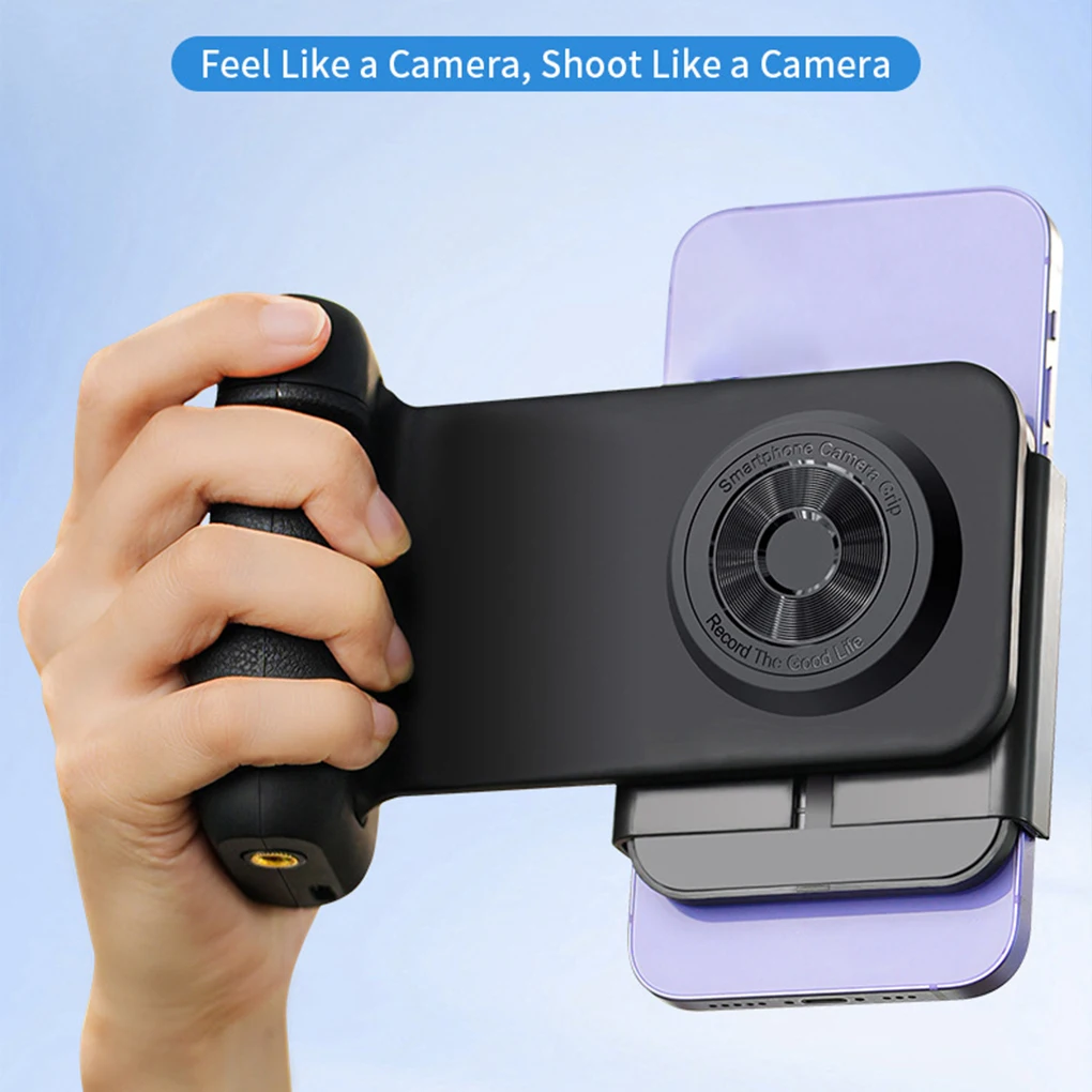Magnetic Assistant For Mobile Phones Photography Skills Self Switching Between Horizontal pink