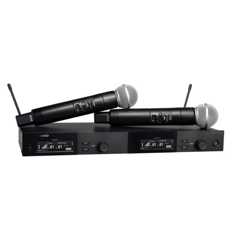 

One to two wireless microphone stage performance singing wedding professional microphone
