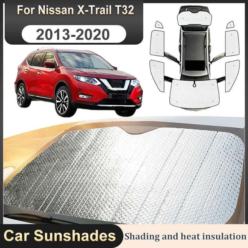 

Car Visors For Nissan X-Trail T32 Body Kit 2013-2020 Anti-UV Visor Car Interior Window Windshield Surround Visor Auto Accessorie