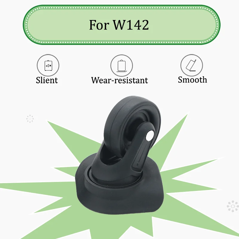 

For W142 Luggage Compartment Replacement Wheels 4 Durable Luggage Castors - Heavy-Duty Smooth Rolling + Installation Tools