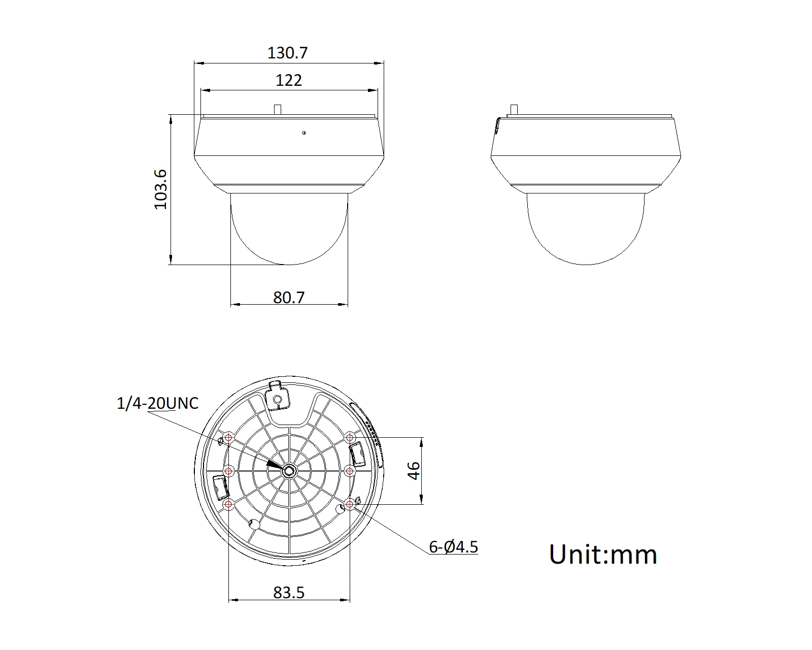 Cámara IP PTZ HIKVISION de 4MP, modelo DS-2DE2A404IWG1-E, con visión nocturna infrarroja, alimentación por PoE, para exteriores, tecnología Acusense, micrófono integrado, zoom óptico de 4x y lente de 2,8-12 mm, para videovigilancia.