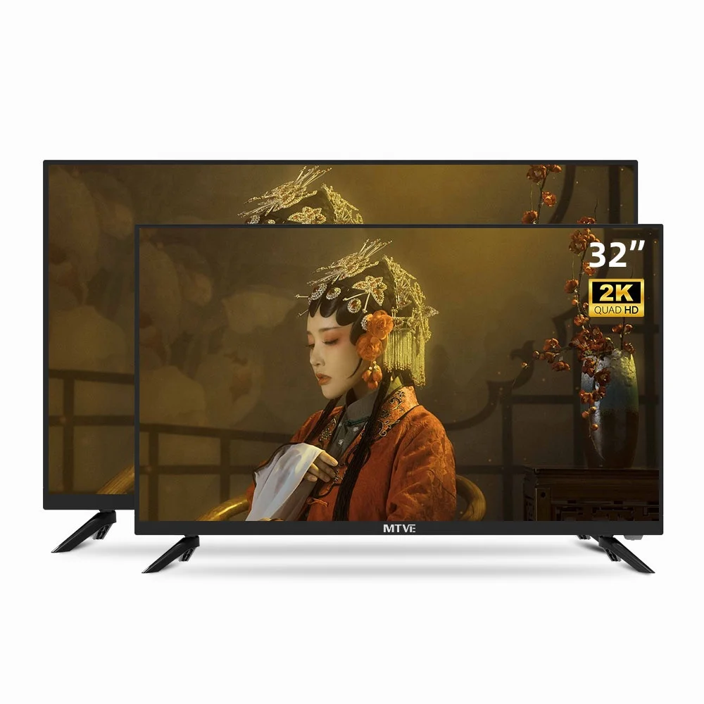 MTVE  Smart TV 4k Screen Ultra Hd Led Android Wifi Television 32 Inch LED Light Multimedia HDTV VGA AV TV USB HD