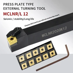 MCLNR/L MCLNR1616 MCLNR2020 MCLNL2525 MCLNL3232 Composite External Turning Tool Carbide Inserts CNMG CNC Boring Bar
