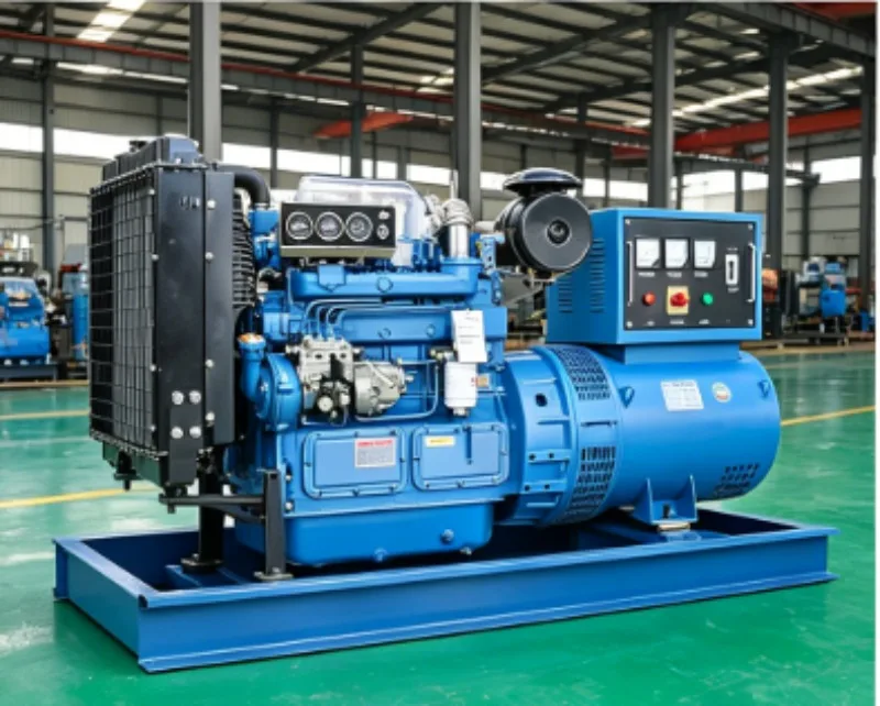 Low Fuel Consumption diesel Generator Set for Small Business Operation Cost Saving Electric Start Customized