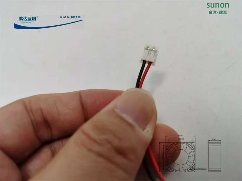 pa Kd1206pts3 DC Brushless 12v0.8w Mute 6025 Computer Case 6cm Original Cooling Fan60*60*25MM