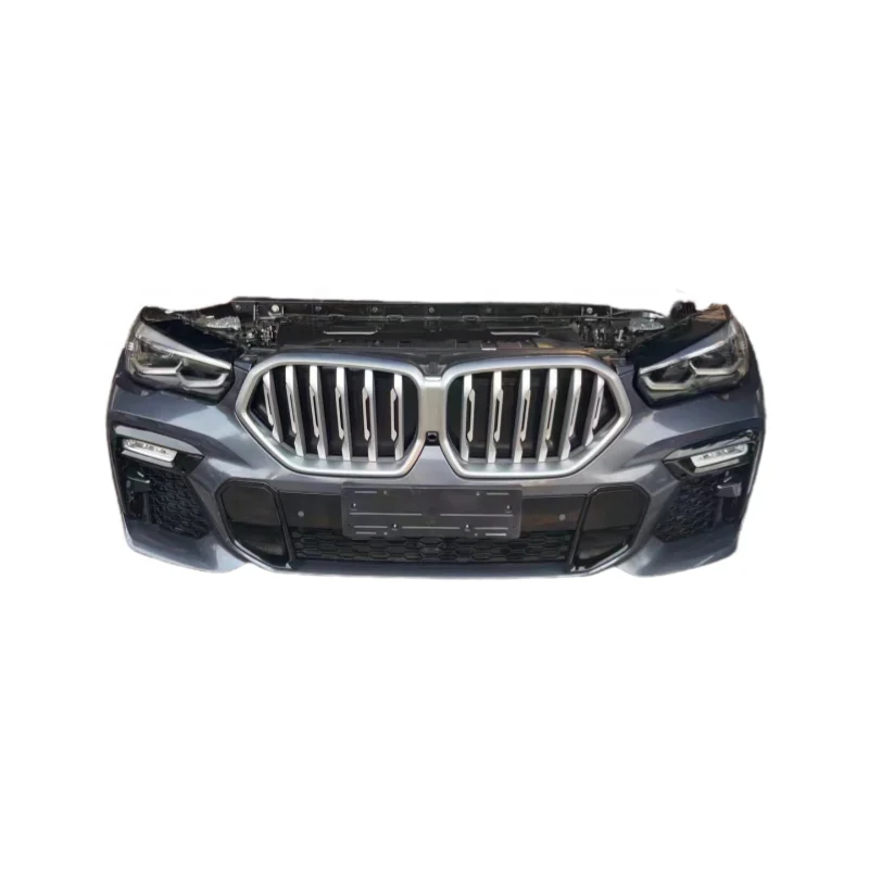 

SXLL X6 G06M Coupe Bumper Condition Used front bumper assembly with radiator and headlights