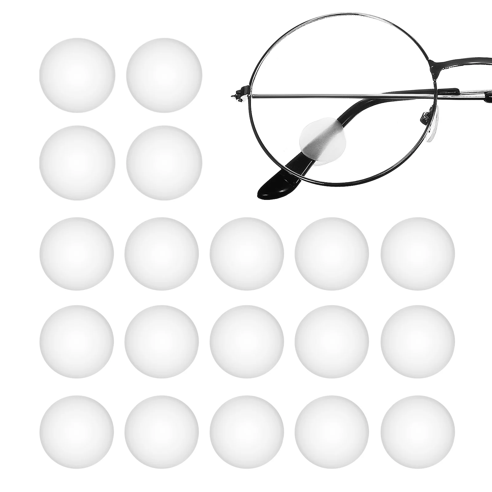 

10 Pairs Glasses Ear Hook Temple Holder Grips Silica Gel Non Slip Comfortable Fit Secure Glasses Lightweight Compact Design