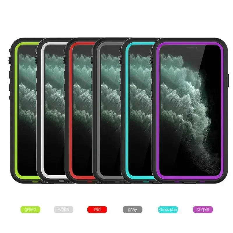 IP68 Waterproof Case for Coque iPhone 16 15 Pro Max Case iPhone 13 12 11 14 Plus 5G Water Proof Cover 360 Protect iPhone13 Mini