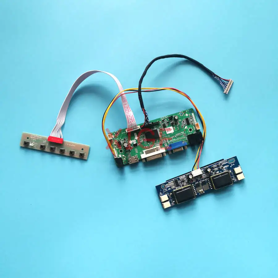 

LCD Screen Drive Controller Board Fit LTM15C458 LTM150XH HT15X23 HSD150MX13 1024*768 1024x768 HDMI+DVI+VGA 20Pin LVDS 4-CCFL Kit