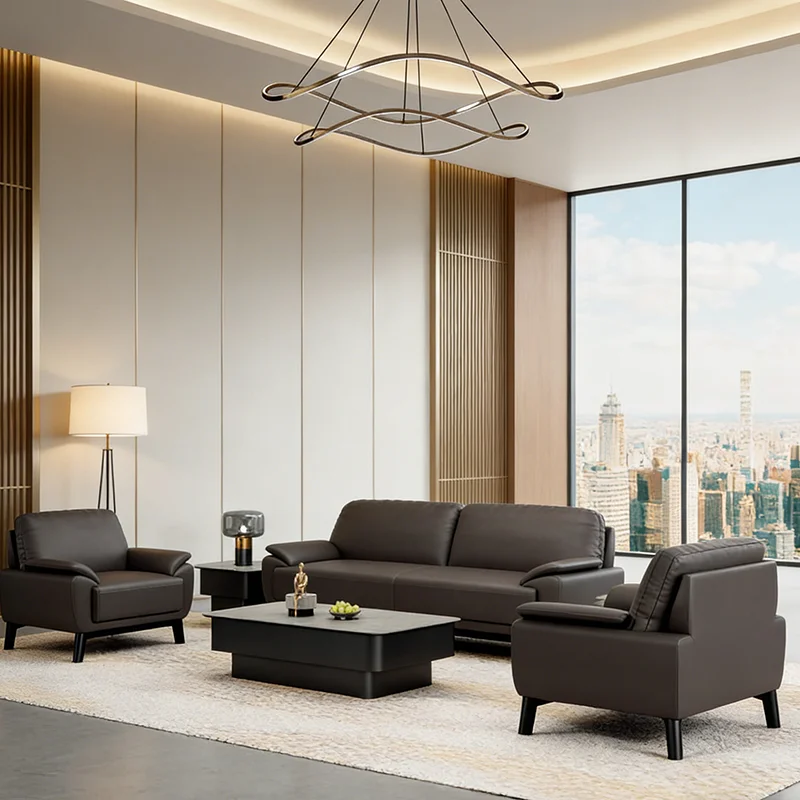 Luxuriöses Modernes Leder-Büro – Home Office Sofa Bewertung und Preis