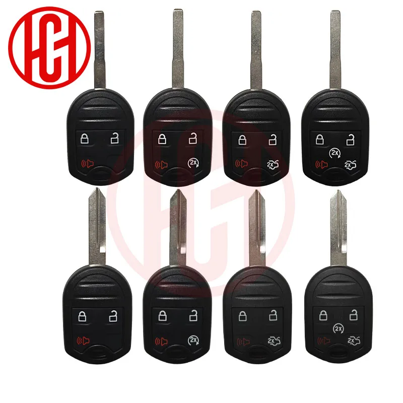 

Корпус дистанционного ключа автомобиля, чехол-брелок с 3/4/5 кнопками для Ford Edge Explorer Ranger Expedition Mustang Escape Taurus Mazda Tribute