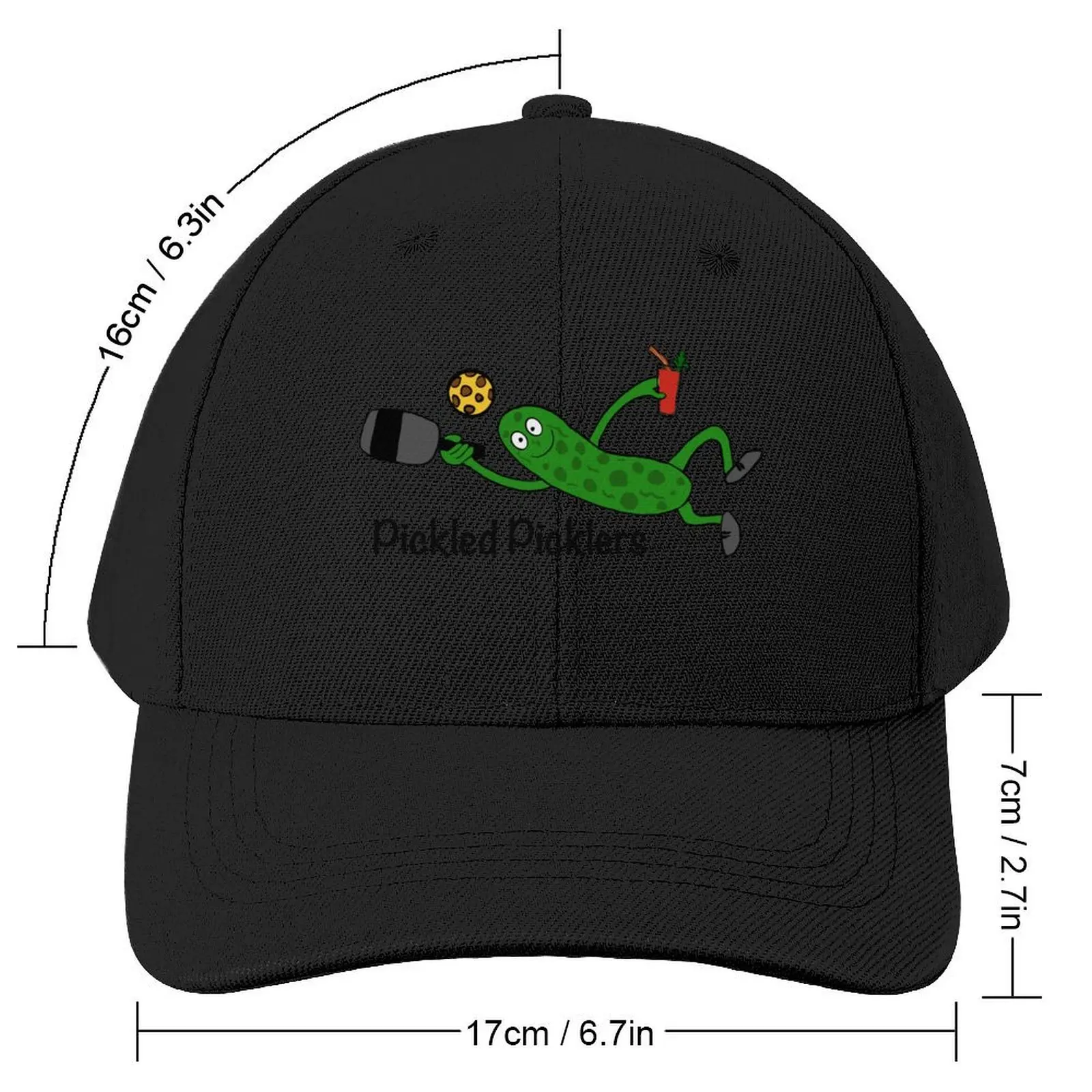 Pickled Picklers Baseball Cap Military Tactical Cap Beach Hat Baseball Cap fishing hat Female Men's