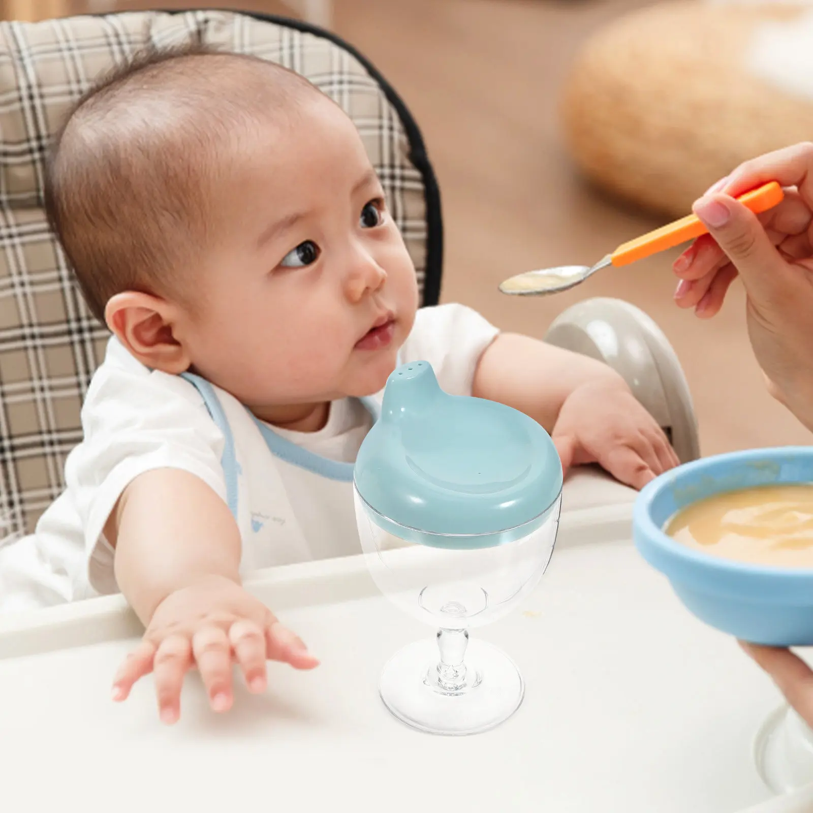 

Набор из 2 детских поильников с ручками, небьющиеся стаканы для самостоятельного питья, легкие детские бутылки для воды для путешествий и дома