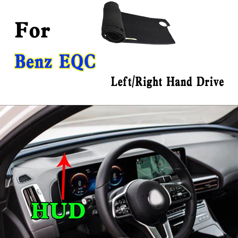 

For Benz EQC 400 350 N293 Car-Styling Dashmat Dashboard Cover Instrument Panel Insulation Sunscreen Protective Pad Ornaments