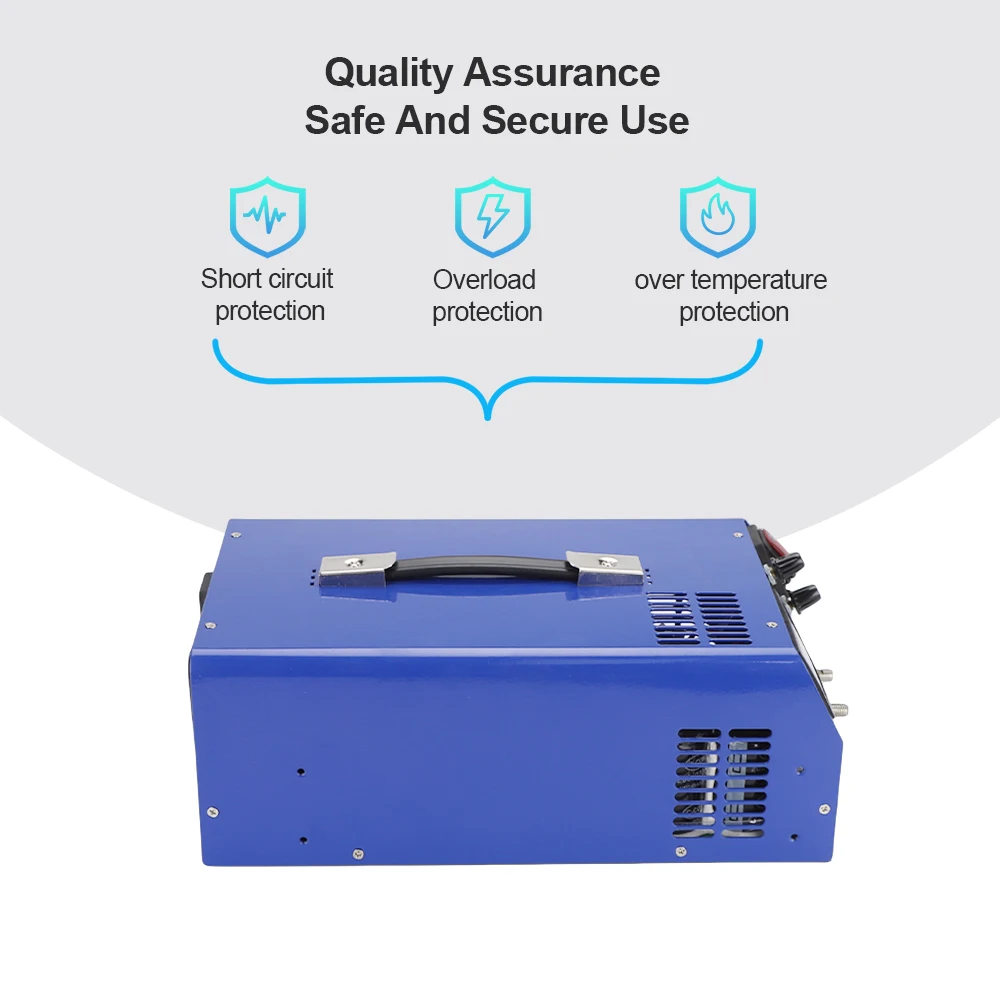 1500W Regulated DC Power Supply Variable Voltage Current Digital Display Compact Lightweight Soft Start for EV Battery Charging