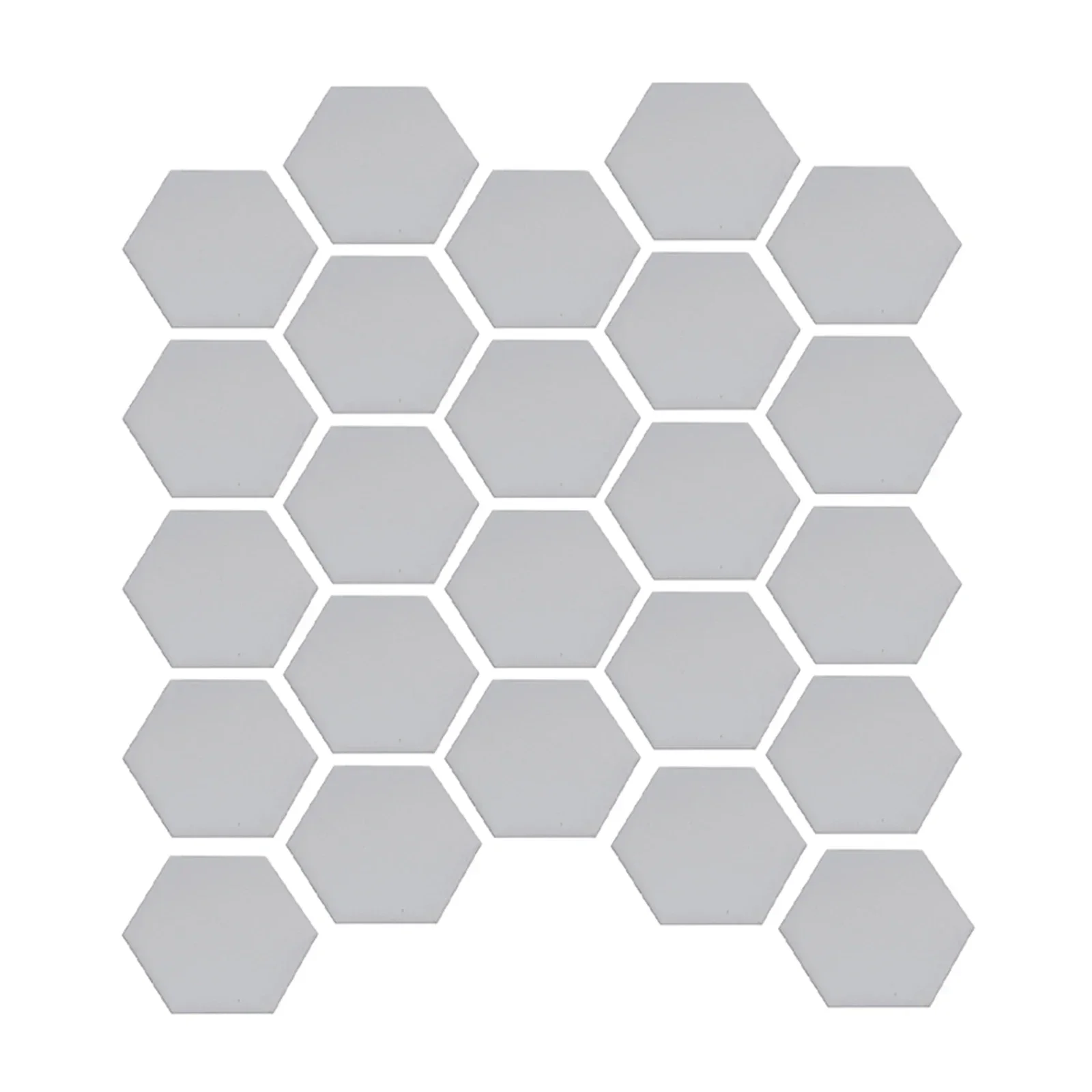 ​24pcs 3D Hexagon Mirror Wall Sticker Art Tile Decal Home Living Room Decor User-friendly Design And Convenient