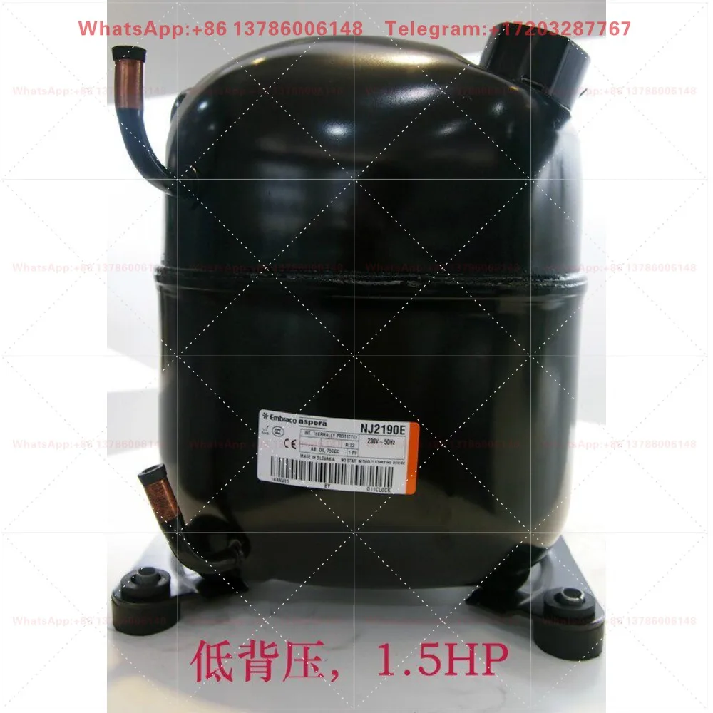 NJ2212GK NJ2190E NJ2192GK Nuevo compresor de 1.5 hp para fabricación de hielo NJ2192GJ