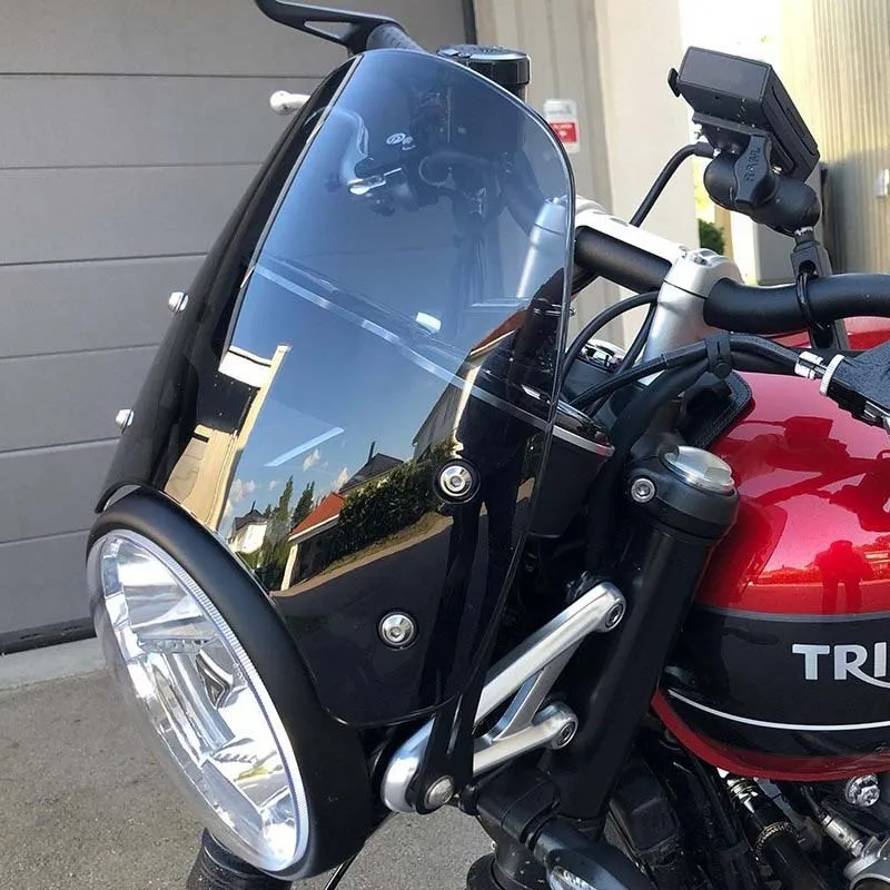 For Triumph Speed Twin 1200 XE XC BE 1200XE 1200XC 1200BE 2019-2023 Motorcycle Front Windscreen Wind Deflectors Windshield