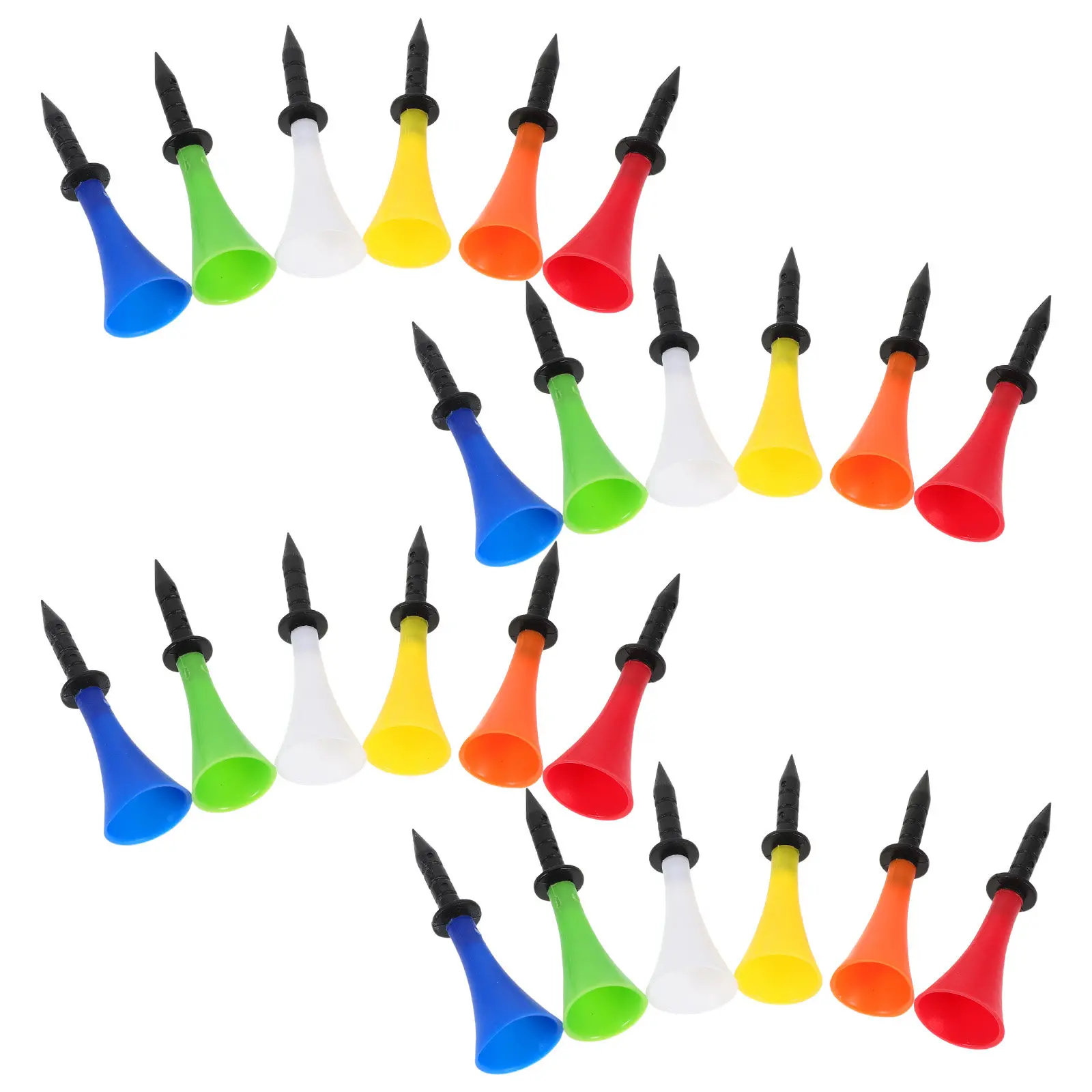 

Держатели для гольф-ти из мягкой резины, маркеры для мячей для тренировок по паттингу, аксессуары для гольф-тренажеров, портативные гольф-аксессуары из мягкого геля