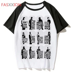 The walking dead t shirt male funny tshirt hip clothing for tee harajuku top hop t-shirt streetwear men