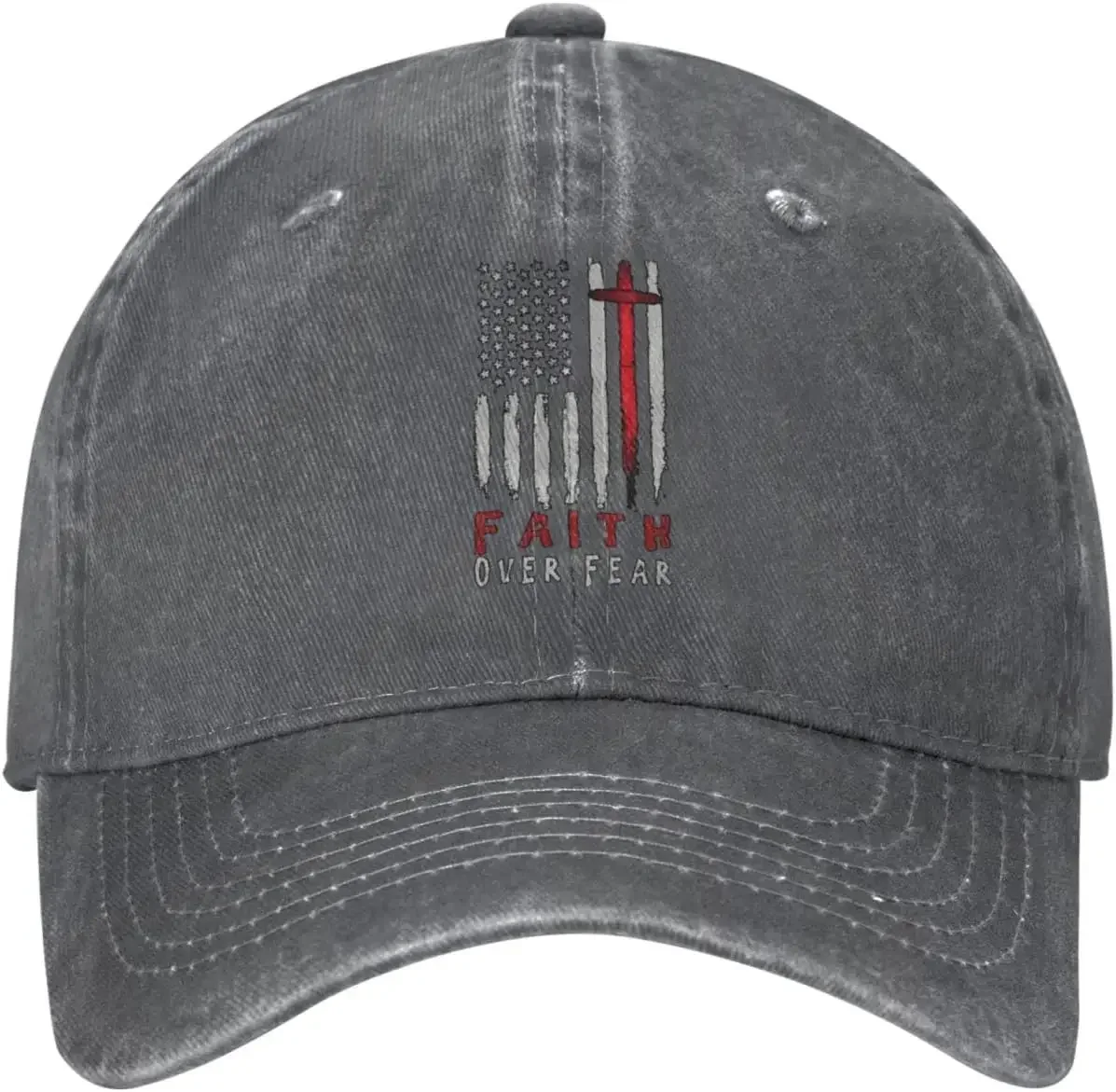 Christian Faith Over Unisex Baseball Cap