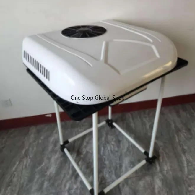 12V/24V Roof Top Air Conditioner 12,000 BTU Cooling Unit Model Q-600 for Trucks with Remote Retrofit/Upgrade