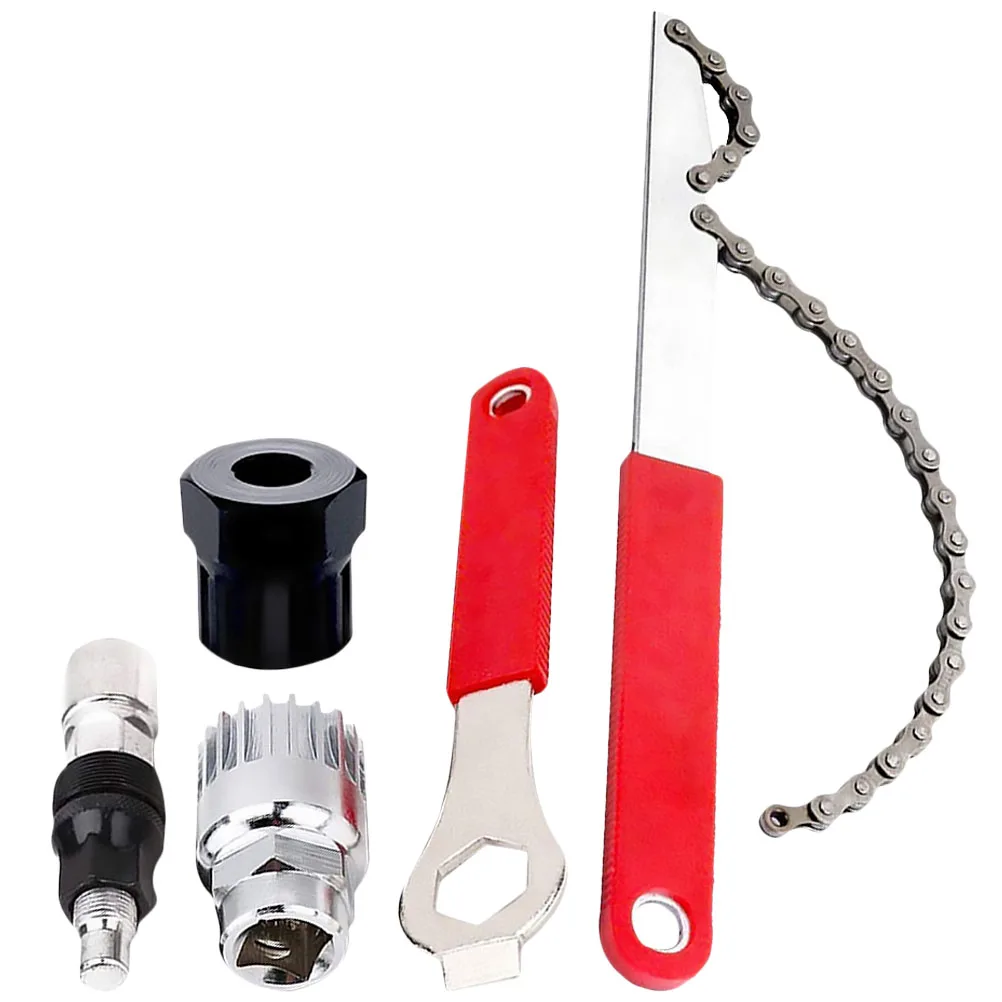 

1Set Flywheel Installation Tools Uninstall Bike Assembly Wrench Stainless Steel Repair Tool Durable For Cycling Mechanics