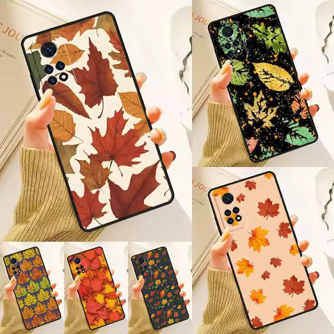 Autumn Leaves Seasons Case For Samsung Galaxy S24 Plus S23 S20 S21FE Lite S22 Ultra Note 20 S8 S9 S10 Phone Coque