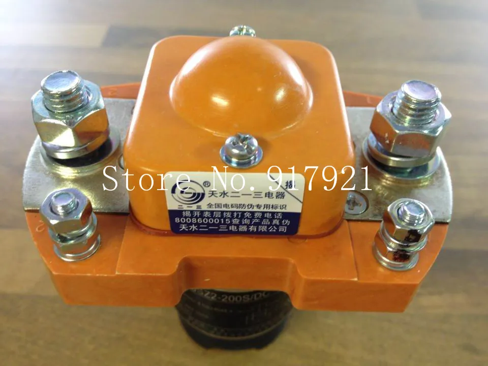 [ZOB] Tianshui two one three genuine GSZ2-200S unipolar DC contactor DC48V 200A forklift generator  --5pcs/lot
